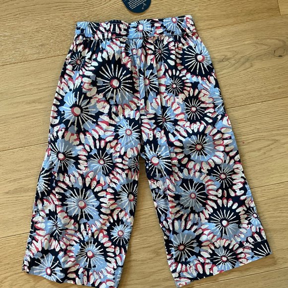 Hatley Sundial Mandala Cropped Culottes NWT, Size 6 - Picture 7 of 7